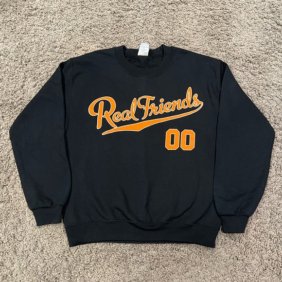 Real Friends Pullover Crewneck Sweatshirt - Picture 1 of 3